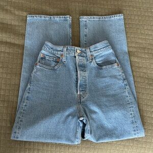 Levi’s Straight Ankle Jeans